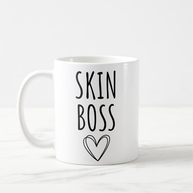 Caneca De Café Chefe de Pele (Esquerda)