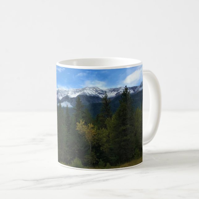 Caneca De Café Chefe Joseph Mountain, Oregon (Frente Esquerda)