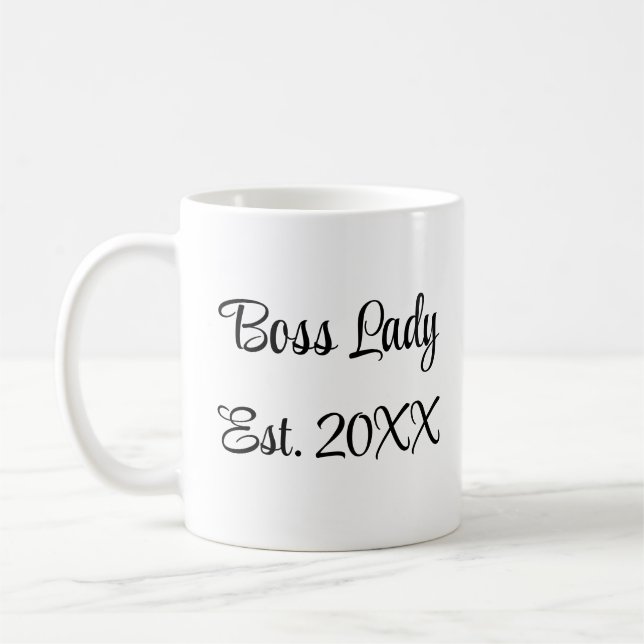 Caneca De Café Chefe Lady Est. (Esquerda)