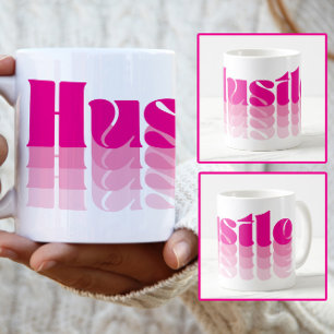 Caneca De Café Chefe Lady Pink Hustle Coffee Mug