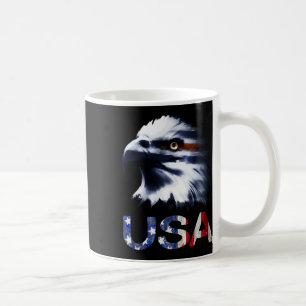 Caneca De Café Chefe Patriótico da Águia Americana - 4 De Julho D