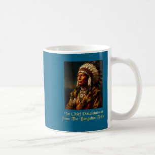 Caneca De Café Chefe pokalotatwat da tribo indígena nativa