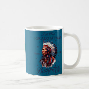 Caneca De Café Chefe pokalotatwat da tribo indígena nativo