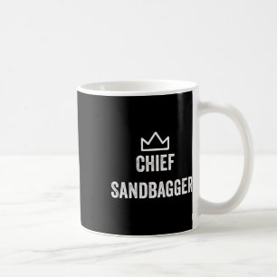 Caneca De Café Chefe Sandbagger Gift Para Golf Meme Bjj Chess San