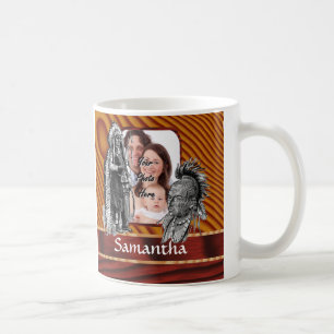 Caneca De Café Chefes indianos americanos