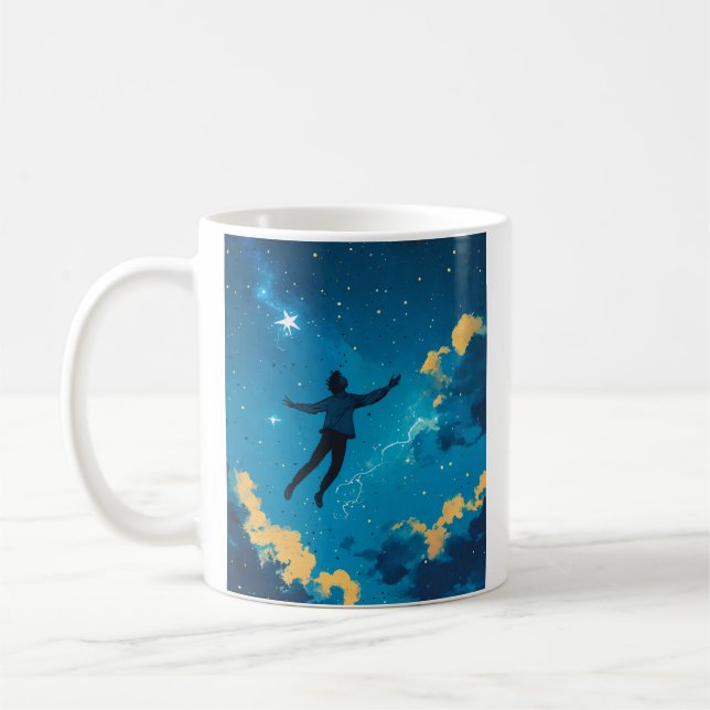 Caneca De Café Chega às estrelas (Esquerda)