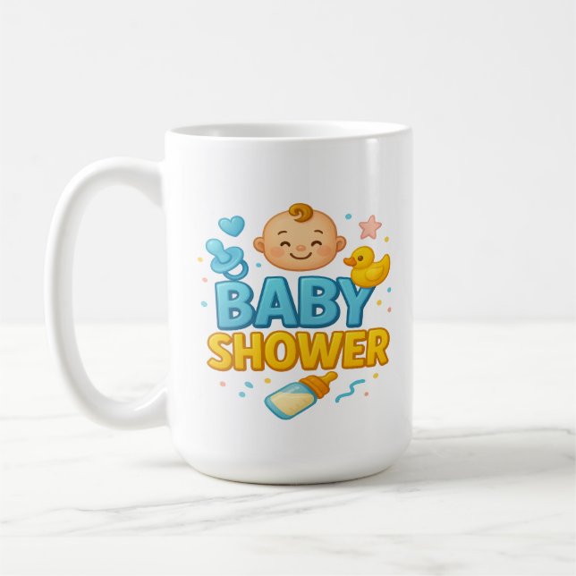Caneca De Café Chegada Adorável - Essências do Chá de fraldas (Esquerda)