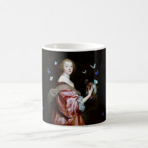 Caneca De Café Chegada Inesperada de Mais Borboletas