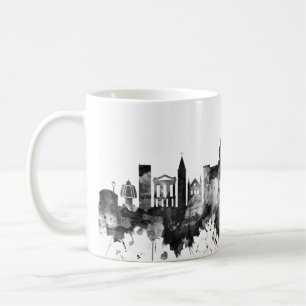 Caneca De Café Chennai Tamil Nadu Skyline BW