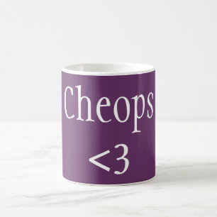 Caneca De Café Cheops <3