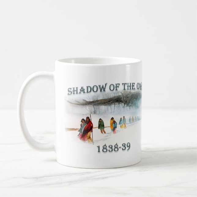Caneca De Café Cherokee Trail Of Tears (Esquerda)