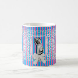 Caneca De Café Cherrie Au Lait Fazenda Fofo Retro Pinup Girl