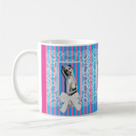 Caneca De Café Cherrie Au Lait Fazenda Fofo Retro Pinup Girl