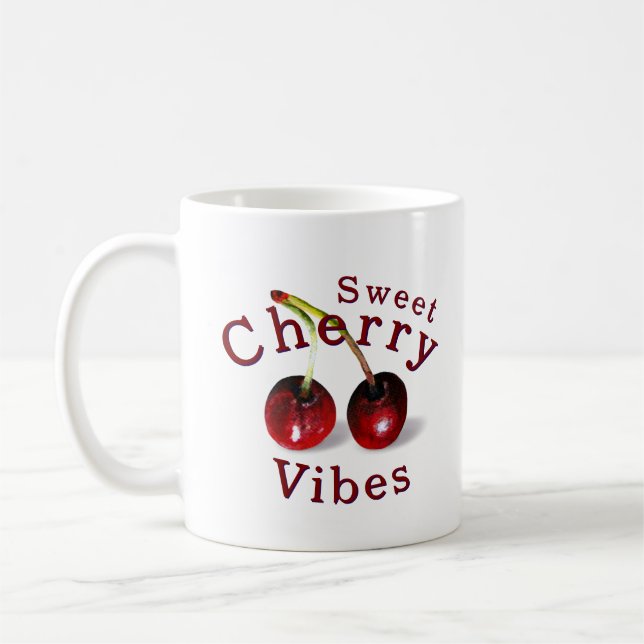 Caneca De Café Cherries Mug (Esquerda)