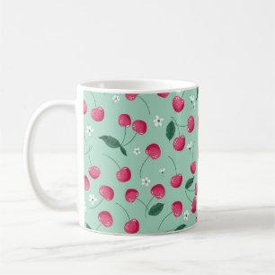 Caneca De Café Cherry Blossom: Design festivo de Verão