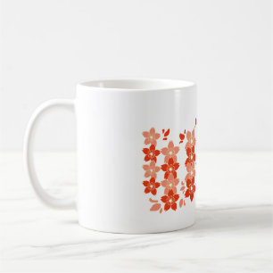Caneca De Café Cherry Blossom Red Pink