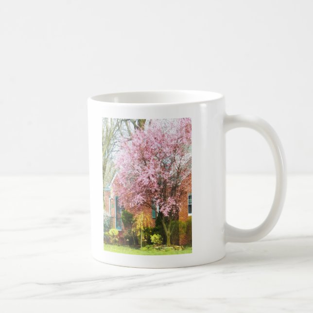 Caneca De Café Cherry Tree Por Brick House (Direita)
