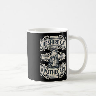 Caneca De Café Cheshire Cat - Alice No Wonderland Vintage Book De
