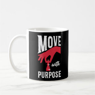 Caneca De Café Chess Move Com O Jogador De Finalidade Chess Piece