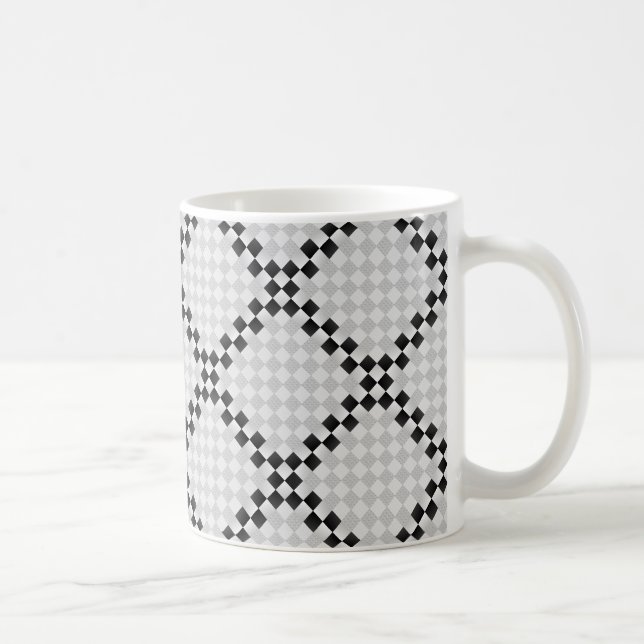 Caneca De Café Chess Pad de Kenneth Yoncich (Direita)