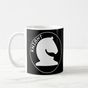 Caneca De Café Chess Pieds White Knight Chess Knight Knight White