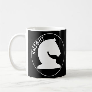 Caneca De Café Chess Pieds White Knight Chess Knight Knight White