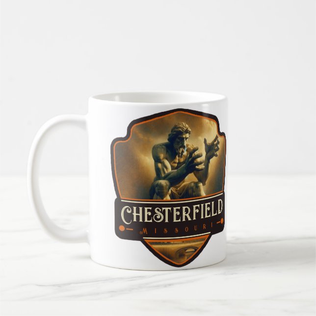 Caneca De Café Chesterfield, Missouri | Vintage (Esquerda)