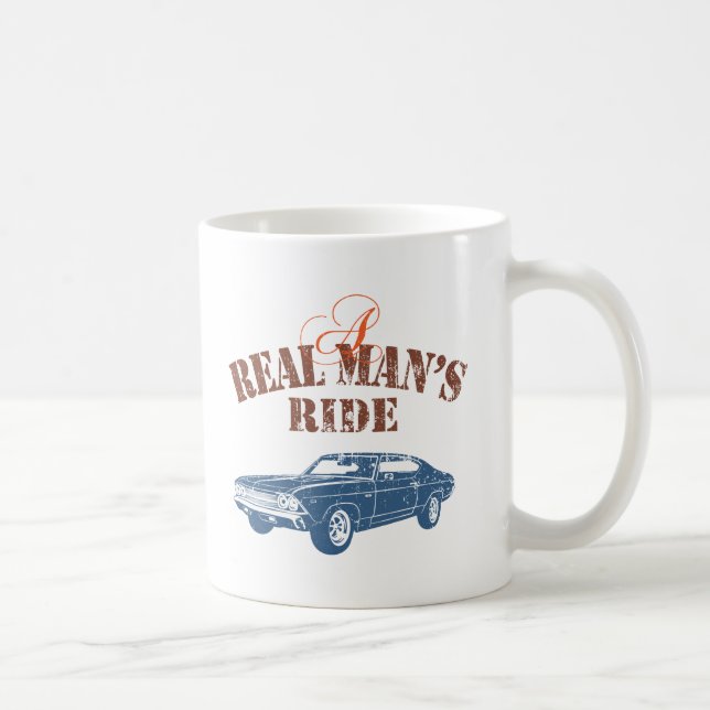 Caneca De Café Chevrolet 1969 Chevelle 396 SS (Direita)