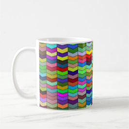 Caneca De Café Chevrons 11oz Mug