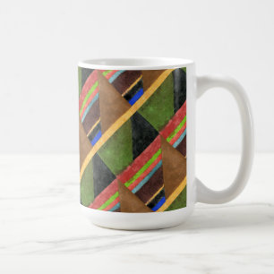 Caneca De Café "Chevrons" - Til Abstract Design