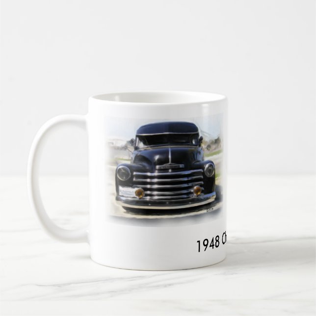 Caneca De Café Chevy 1948 suburbano (Esquerda)