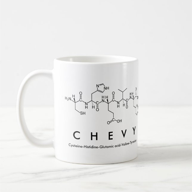 Caneca De Café Chevy peptide (Esquerda)