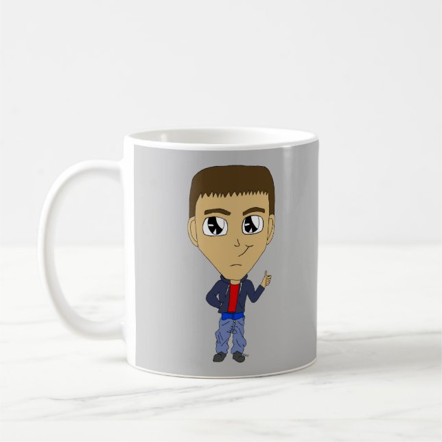 Caneca De Café chibi (Esquerda)