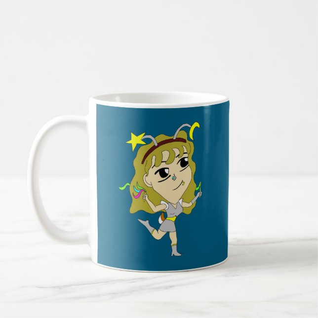 Caneca De Café chibi  (Esquerda)