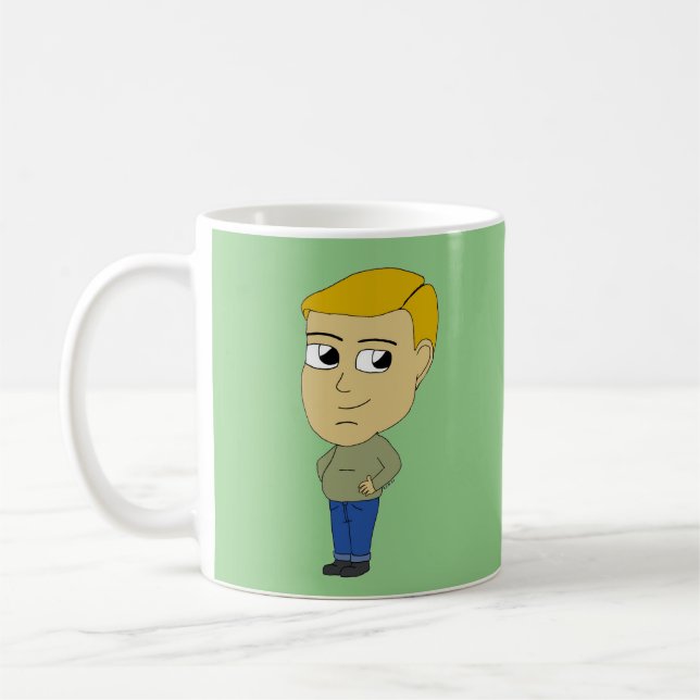 Caneca De Café chibi (Esquerda)