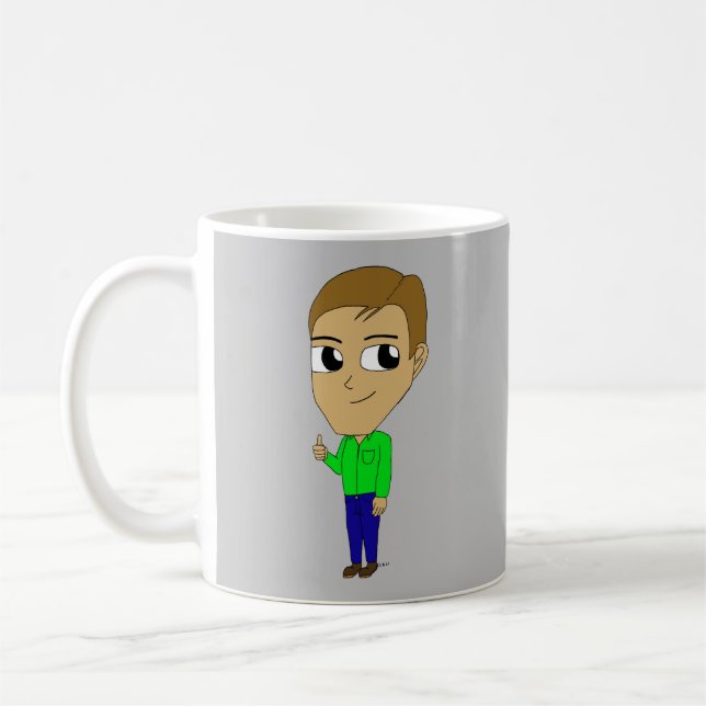 Caneca De Café chibi (Esquerda)
