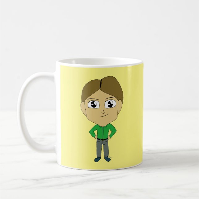 Caneca De Café chibi (Esquerda)
