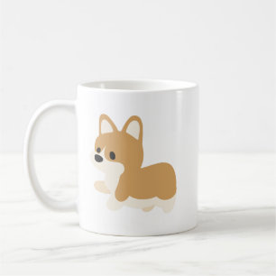 Caneca De Café Chibi Corgi