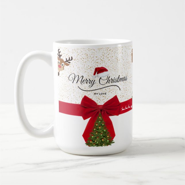 Caneca De Café Chic Christmas (Esquerda)