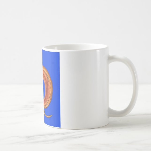 Caneca De Café Chic Round Hakuna Matata Marinho Blue coleção (Direita)