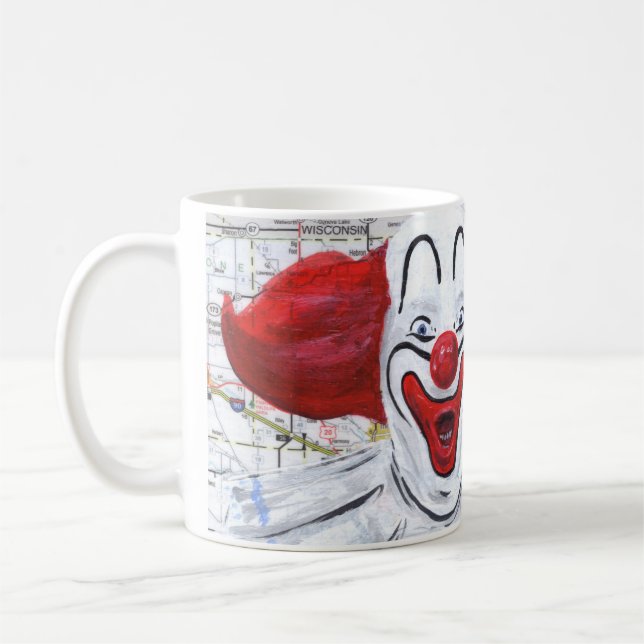 Caneca De Café Chicago Clown (Esquerda)