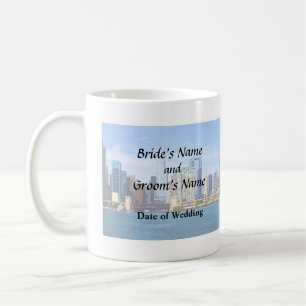 Caneca De Café Chicago IL - Vista do Lago Michigan