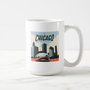 Caneca De Café Chicago, Illinois   Parque do Milênio