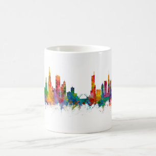 Caneca De Café Chicago Illinois Skyline