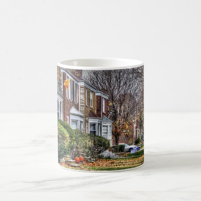 Caneca De Café Chicago Nature Scene Building (Centro)