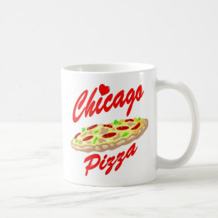 Caneca De Café Chicago Pizza