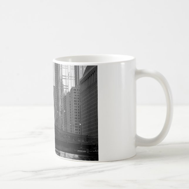 Caneca De Café Chicago vibrante (Direita)