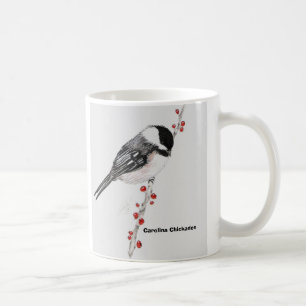 Caneca De Café chickadee, Chickadee de Carolina