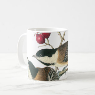 Caneca De Café Chickadee de capa negra por Audubon