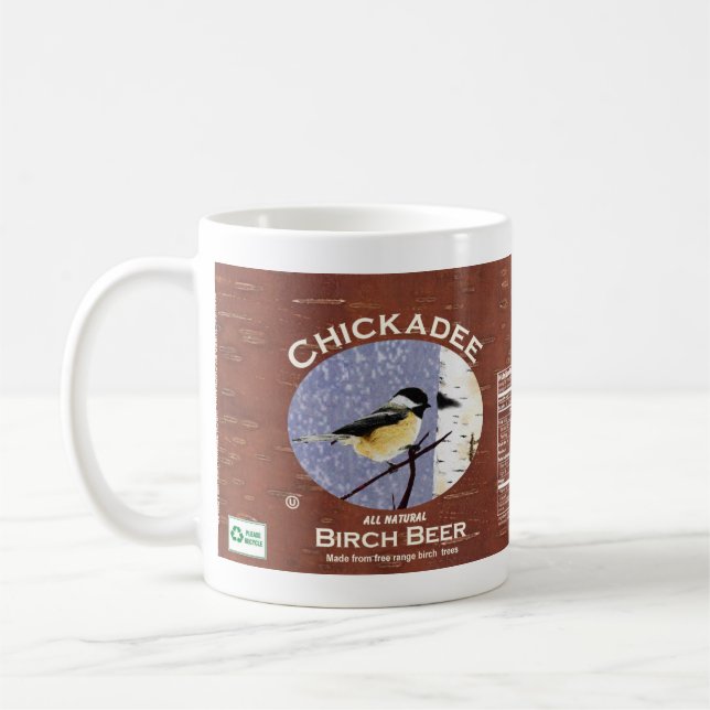 Caneca De Café Chickadee-dee (Esquerda)